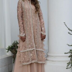 Indian gown with flared pants